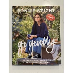 Bonnie Wright SIGNED Go Gently Book Signed Autographed Harry Potter ✍️